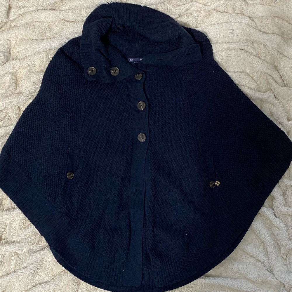 GAP 1/2 button down Poncho